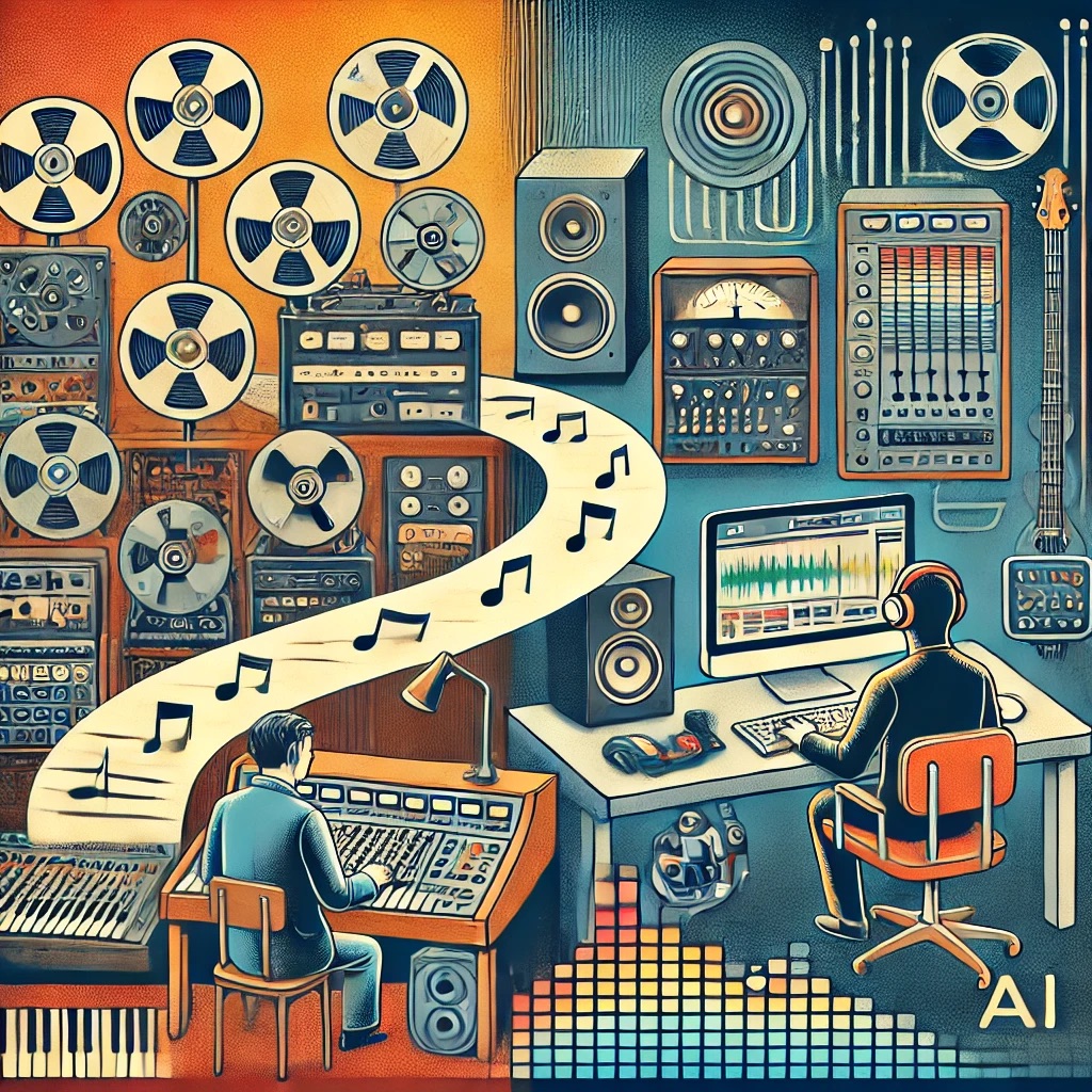 Blog Post titled: Leveraging AI in Music Production